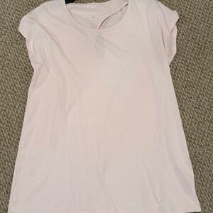 Chicos Pale Pink Sleeveless Cap Sleeve Top NEW Size 3 16-18